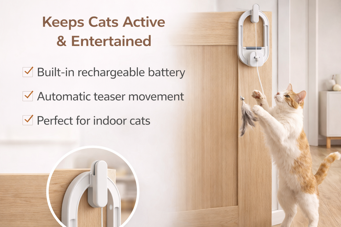 Velori Interactive Cat Teaser Toy